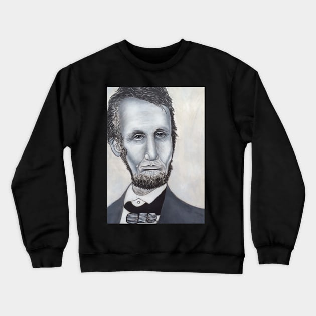 Honest Abe Crewneck Sweatshirt by SarahStarrs